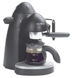 Mr. Coffee ECM20 Steam Espresso Maker with Bonus Frothing Pitcher