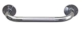 Duro Med Steel Knurled Grab Bar, Silver, 16 Duro Med Steel Knurled Grab Bar, Silver, 16