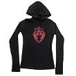 AMERICAN FEAR - Burningangelheart - Girlie Hoodie