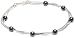 Silver Bs1009-37 3 Strand Hematite Bracelet 7