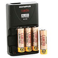 Olympus B90SU NiMH Quick Battery and Charger Set for Olympus Digital Cameras