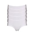 5 Pk Womens Boy Leg Organic Cotton Bikini, Brief, Pant, Underwear