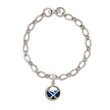 Buffalo Sabres Official Logo Charm Bracelet