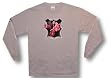 KAWASAKI - Red BMX - Gray Longsleeve Shirt