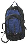 New Chinook Journey 75 Blue Internal Frame Backpacks 600D HDTEX Ripstop Polyester Large Capacity
