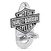 Harley Davidson Wall Mount Bottle Opener. Chrome plated. Bar & Shield logo. Measures 3 7/8