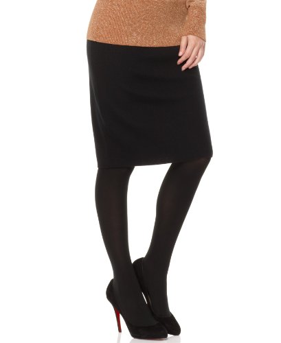 Ellen Tracy Skirt, Stretch Pull-On Pencil E. Black
