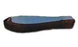 Buy Backside 50 Degree Ice HM Down Sleeping Bag (Light Blue/Black)
