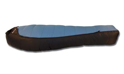 Backside 50 Degree Ice HM Down Sleeping Bag Light BlueBlack