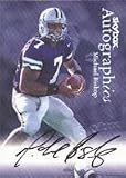 Michael Bishop, Kasnas State Wildcats - New England Patriots Autographed Card