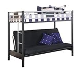 Linon Metal Bunk Bed With Futon