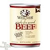 Wellness Canned Dog Food for Adult Dogs, 95% Beef, 12-Pack of 13.2 oz. Cans