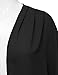 JJ Perfection Women's Solid Woven High Low Open Front Chiffon Kimono Cardigan