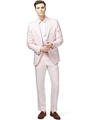 Savile Row Inspired Pure Linen 2 Button Jacket
