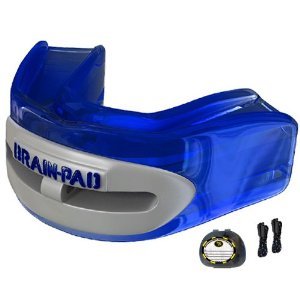Brain-Pad PRO+ Adult Mouthguard Blue/Gy (EA)