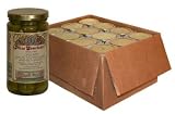 Gourmet Food : Miss Scarlett's 12-Jar Case of Drunken Almond Stuffed Olives