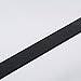 MARMOLUX ACC Bathroom Towel Bar Stainless Steel Bathroom Hotel Style Decor Rack Invisible Wall Mount Hanger Washcloth Holder Rail Non-Slip 21.5 Inch Black Paint Burghead Series