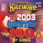 Chartbuster Karaoke: Hits of 2003 Country