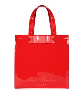 Ted Baker Bowtote Large Bow Ikon Bag – Red