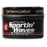Soft Sheen Sportin Waves Gel Pomade With Wavitrol III - 3.5 oz/ pack, 4 pack