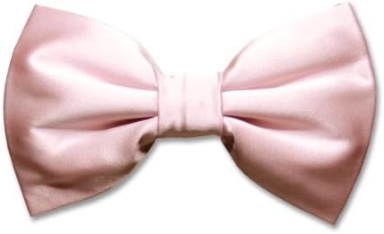 BOWTIE 100% SILK Solid PINK Men's Bow Tie Tuxedo Ties BowTies