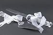 PARIS CRYSTAL CAKE KNIFE/ SERVER.