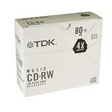 Buy TDK 4x CD-RW Media - 700MB - 120mm Standard - 1 Pack Jewel Case
