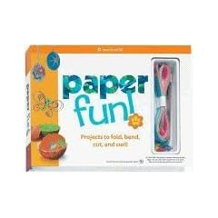Paper Fun!: Projects to Fold, Bend, Cut, And Curl! (American Girl Library)