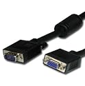 15m SVGA plug to Socket Male to Female M to F Cable for monitor, signage, HDTV, PC to TV VGA 15 pin D-sub extension lead
