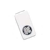 Sterling Silver Military Money Clip - U.S. Coast Guard