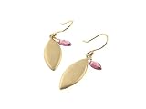 Adriana Earrings in 18kt Gold with Garnets by Jeanine Payer