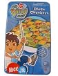 Nick Jr Diego Checkers Game with tin box