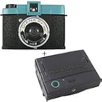 Lomography Diana F+, Medium Format Camera "Kit" with Removable Lens for Super Wide Angle Pinhole Shots, 120 Film - With Instant Film Back $149.95