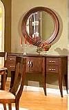 Broadway Cherry Veneer Server With Mirror