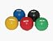 Cando 5-inch Diameter Medicine Ball - Blue - 5.5 pound