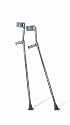 Medline Aluminum Forearm Crutches, Adult