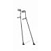 Medline Aluminum Forearm Crutches, Adult
