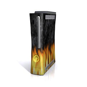 Childrens Toyshop  Video Games : Xbox 360 Complete skin with matching Controller Skin - BBQ  