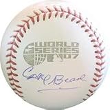 Carl Beane autographed 2007 World Series Baseball (Boston Red Sox)
