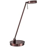 Kovacs P4306-631 19' LED Table Lamp, Chocolate Chrome