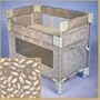 Arms Reach Mini CoSleeper - Tan Leaf