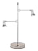 Two Light Cubix LED Desk Lamp