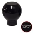 79-04 Mustang Black Billet Gear Shift Knob with GT Logo Engraving