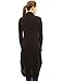 PattyBoutik Women's Long Sleeve Curved Hem Open Cardigan