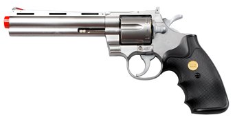 937 Revolver 6in Barrel Silver