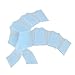 Vktech Silicone Finger Gloves for Swimming Blue (M)