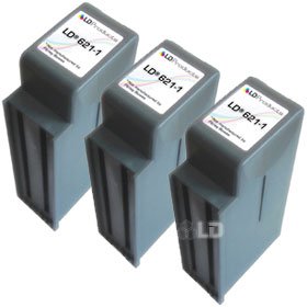 LD © 3 PB Compatible 621-1 Red Cartridges