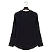 HIMONE Women's Blouses V Neck Long Sleeve Loose Blouse Shirts Tops