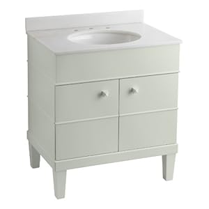 Kohler K-2732-F44 Evandale Three-Piece Vanity, Lily,KOHLER,K-2732-F44,K-2732-F44