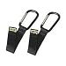 Electronics : Rip-Tie Black Carabiner Cable Carrier, 2-Pack